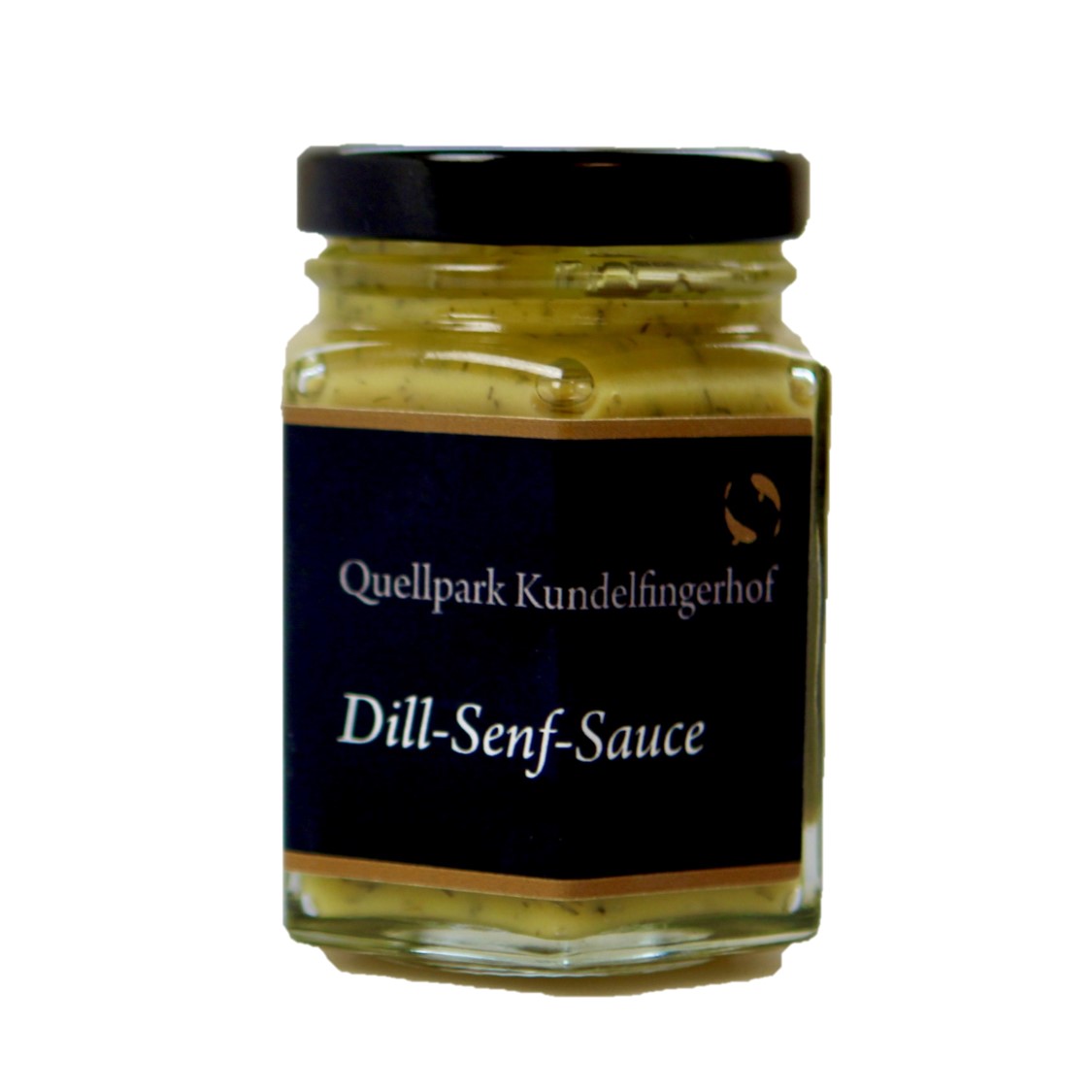 Dill-Senf-Sauce, im Glas
